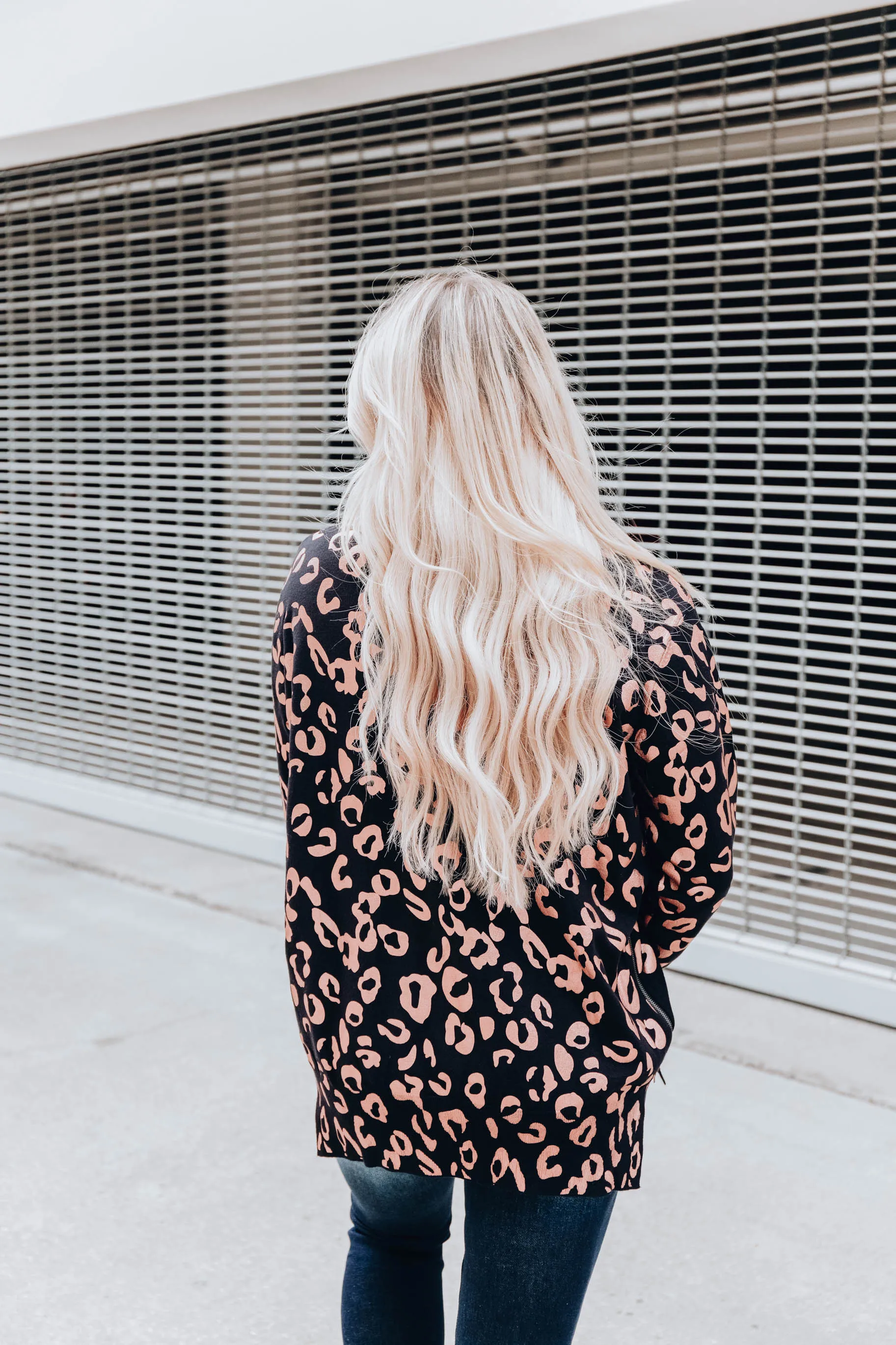 What I Want Leopard Sweater - Black