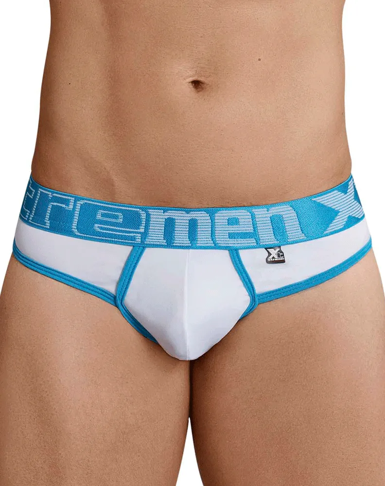 Xtremen 91031-3 3pk Piping Thongs Green-white-blue