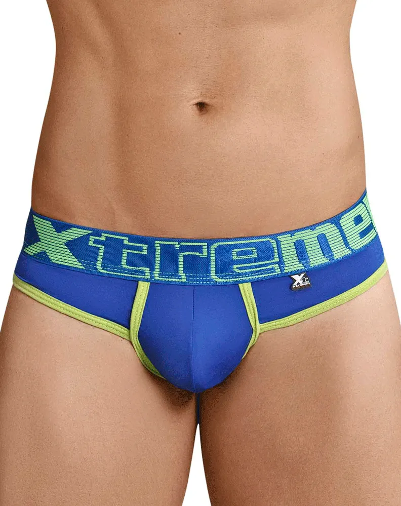 Xtremen 91031-3 3pk Piping Thongs Green-white-blue