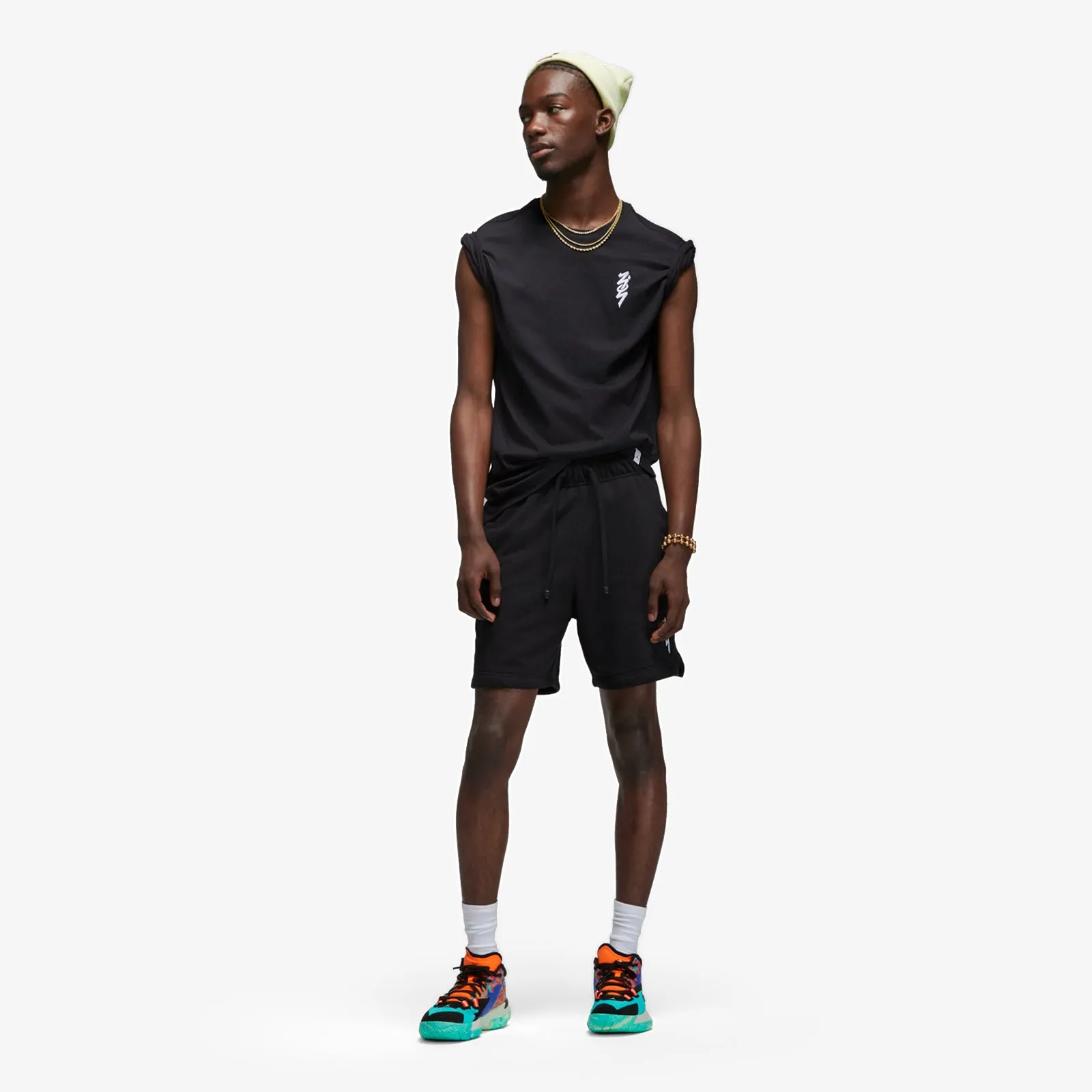 Zion Dri-FIT Fleece Shorts - Black